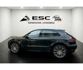 PORSCHE MACAN TURBO 400 V8 3.6 PDK - 3E MAIN