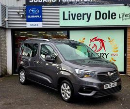 VAUXHALL COMBO LIFE 1.2 TURBO ENERGY EURO 6 (START/STOP) 5DR (7 SEAT) PETROL MANUAL