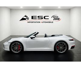 PORSCHE 911 TYPE 992 CABRIOLET CARRERA 4S 3.0 450 PDK - 11/2019 10.850KM