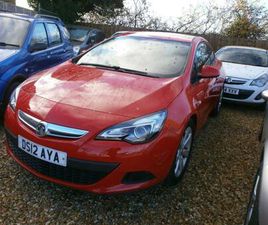 2012 VAUXHALL ASTRA 1.7 CDTI 16V 130 SPORT 3DR DIESEL