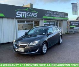 2015 VAUXHALL INSIGNIA 2.0 CDTI ECOFLEX DESIGN NAV SPORTS TOURER 5DR DIESEL MANUAL EURO 5 (START/STOP) (...
