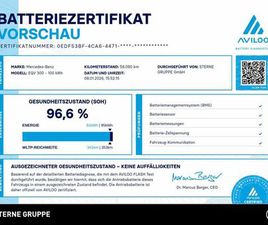 MERCEDES-BENZ EQV 300 AVANTGARDE LANG AIRMATIC LEDER 360 7SITZ