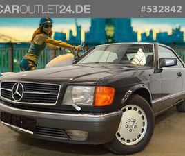 MERCEDES-BENZ 560 SEC *DT.FZG/CLASSIC-DATA 2+/SCHECKHEFT*