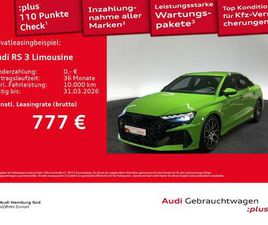 AUDI A3 SPORTBACK RS3 RS 3 LIMOUSINE TFSI QU. SCHALENSITZE/280/CARBON