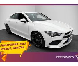 MERCEDES-BENZ CLA COUPÉ 220 AMG WIDE BURMESTER KAMERA NAVI