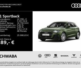 AUDI A1 SPORTBACK 30 TFSI