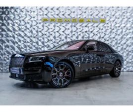 ROLLS-ROYCE GHOST BLACK BADGE GHOST * PROVENANCE* ≫ 2022 • 275 000 EUR • ID