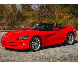 DODGE VIPER SRT 10 NO RESERVE: 10K-MILE 2003 DODGE VIPER SRT-10 ROADSTER