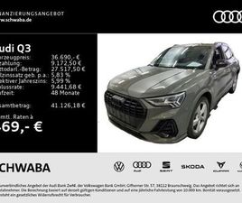AUDI Q3 S LINE 40 TFSI QUATTRO S TRONIC 8-FACH BEREIF