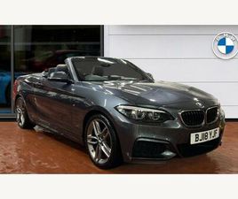 BMW SERIE 2 CABRIOLET 218 1.5 218I M SPORT AUTO EURO 6 (START/STOP) 2DR