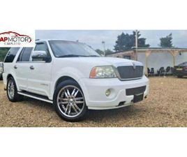 FRESH IMPORT LINCOLN NAVIGATOR 5.4 V8 AUTOMATIC 7 SEATER WHITE ULEZ FREE