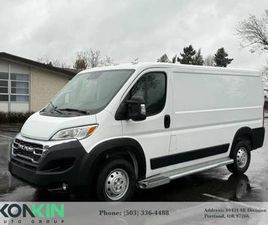 DODGE RAM PROMASTER 2023 RAM PROMASTER CARGO VAN DODGE 2500 LOW ROOF VAN 3D VAN