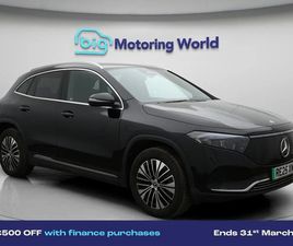 MERCEDES-BENZ EQA EQA 250+ 70.5KWH SPORT (EXECUTIVE) SUV 5DR ELECTRIC AUTO (190 PS) £500 TOWARDS YOUR FINANCE DEPO SUV 2025, 5967 MILES, £27500 - 33072898 - EXC
