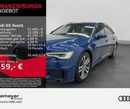 AUDI A6 AVANT 45 TFSI 2X S LINE LM19 HUD MATRIX KAMER