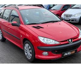 PEUGEOT 206 SW GRAND FILOU COOL*KLIMA*HU 12/2026*JBL*