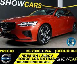 VOLVO V60 T8 TWIN RECHARGE R-DESIGN AWD