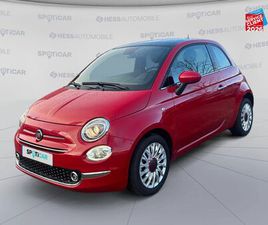 FIAT 500 1.0 70CH BSG SS RED D'OCCASION - HESS AUTOMOBILE