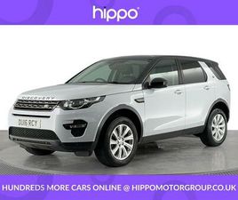 LAND ROVER DISCOVERY SPORT D180 LAND ROVER DISCOVERY SPORT 2.0 TD4 SE TECH SUV 5DR DIESEL AUTO 4WD EURO 6 (START/STOP) (180 PS)