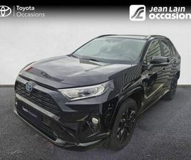 TOYOTA RAV 4 2020 - NOIR - RAV4 HYBRIDE 222 CH AWD-I BLACK EDITION