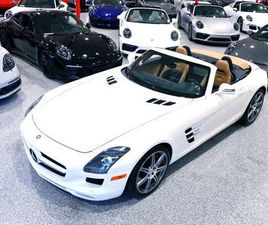 2012 MERCEDES-BENZ SLS AMG ROADSTER MYSTIC WHITE...19,500 MILES...RARE COLORS!!