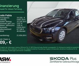 SKODA FABIA ESSENCE 1.0 TSI LED KLIMA PDC SHZ AHK