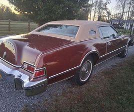 LINCOLN CONTINENTAL LINCOLN CONTINENTAL MARKIV