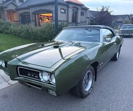 PONTIAC GTO 1969 PONTIAC GTO CONVERTIBLE - ** ICONIC VERDORO GREEN**