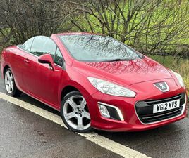 PEUGEOT 308 CC 2012 (12) - 1.6 THP 156 ALLURE 2DR