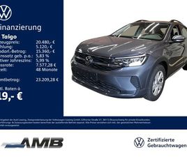VOLKSWAGEN TAIGO TAIGO LIFE 1.0 TSI LED/CLIMATROBNIC/SITZH/02.30GARANTIE