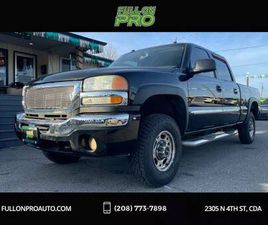 2004 GMC SIERRA 2500 HD CREW CAB - IN-HOUSE FINANCING AVAILABLE!