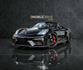 PORSCHE 718 BOXSTER SPYDER RS SPYDER RS 4.0 500CH PDK - MALUS INCLUS - GARANTIE PORSCHE