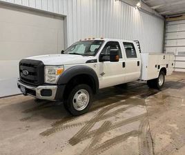 2016 FORD F550 SUPER DUTY W/UTILITY BODY, DUALLY | 4D 4X4 | 182K MILES