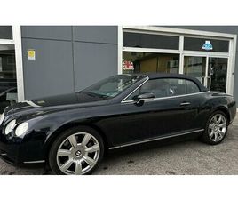 BENTLEY CONTINENTAL GTC 2007 BENTLEY CONTINENTAL GTC W12