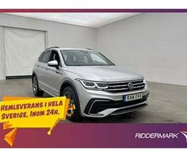 VOLKSWAGEN TIGUAN R-LINE DRAG RATTV AWD COCKPIT KAMERA MOMS