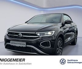 VOLKSWAGEN T-ROC CABRIOLET T-ROC CABRIO 1.0TSI STYLE NAVI+KAMERA+AHK+LED+ACC