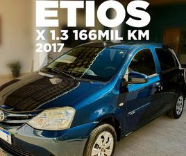 TOYOTA ETIOS X 1.3 FLEX 16V 5P MEC.