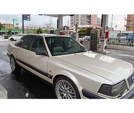 1989 AUDI V8 BLANC AUTOMATIQUE, 5 VITESSES CONDUITE À GAU...