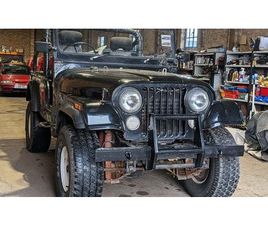 1975 JEEP CJ6 NOIR AUTOMATIQUE CONDUITE À DROITE IN ROYAU...