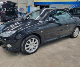 PEUGEOT 206 2.0 16V CC 2004 ZWART — PEUGEOT — MARKTPLAATS