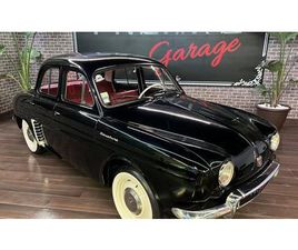 1959 RENAULT DAUPHINE NOIR MANUEL, 3 VITESSES CONDUITE À...