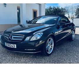 MERCEDES-BENZ E 250 CABRIO NOVEMBRO/11