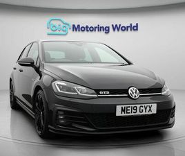VOLKSWAGEN GOLF 2.0 TDI GTD HATCHBACK 5DR DIESEL DSG EURO 6 (START/STOP) (184 PS)