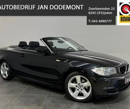 BMW 1-SERIE CABRIO - (E87) 120I 170PK EXECUTIVE/AIRCO