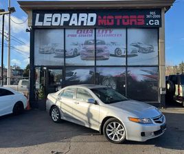 2007 ACURA TSX PREM, SUNROOF, LEATHER, MEMORY, BLUETOOTH, ALLOY,