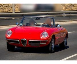 1969 ALFA ROMEO SPIDER (DUETTO) SERIES 1