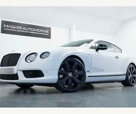BENTLEY CONTINENTAL GT 4.0 V8 GT S AUTO 4WD EURO 6 2DR