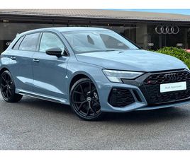 AUDI A3 (A7) 2.5 TFSI CARBON BLACK SPORTBACK 5DR PETROL S TRONIC QUATTRO EURO 6 (S/S) (400 PS) HATCHBACK 2025, 50 MILES, £48990 - 33078507 - EXCHANGEANDMART.CO.