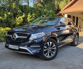 MERCEDES SALON PL GLE COUPE 350D 4MATIC 4X4 BEZWYPAD MASAŻE 2XKOLA LAŃCUT • OLX.PL