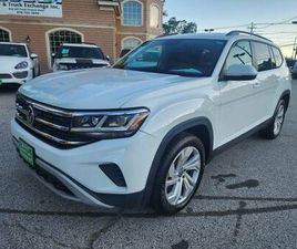 VOLKSWAGEN ATLAS 2021 VW ATLAS SE 4MOTION W/TECH SUV 3RD ROW, ONE OWNER, CLEAN CARFAX