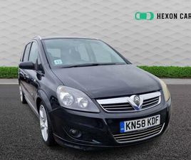2008 VAUXHALL ZAFIRA 1.9 CDTI SRI MPV 5DR DIESEL MANUAL EURO 4 (150 PS) MPV DIESEL MANUAL